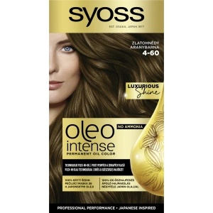 Syoss Oleo Intense маслена боя за коса 4-60 Златисто кафяво