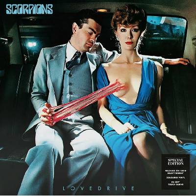 Scorpions • Lovedrive - transparent Red LP