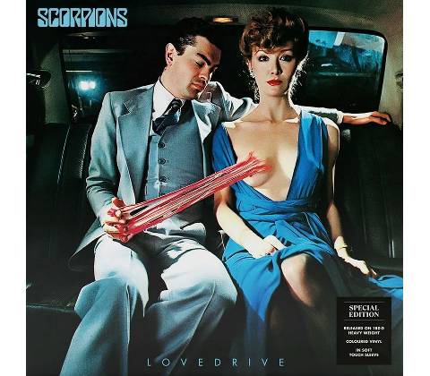 Scorpions • Lovedrive - transparent Red LP