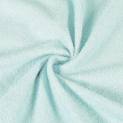 Nepriepustné jemné froté aqua, š.205