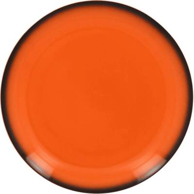 RAK Porcelain Talíř mělký kulatý 27 cm oranžová RAK-LENNPR27OR