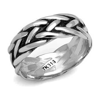 Šperky4U Pánský ocelový prsten OPR1928