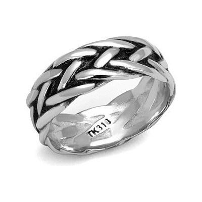 Šperky4U Pánský ocelový prsten OPR1928