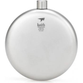 Titanová butylka s nálevkou Keith Jug 150 ml