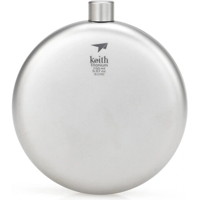 Titanová butylka s nálevkou Keith Jug 150 ml