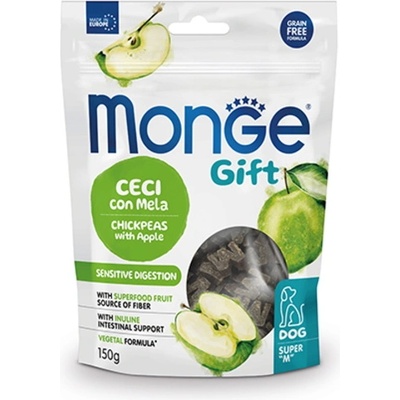 Вкусни хапки за кучета Monge Gift Sensitive Digestion - 0.150кг