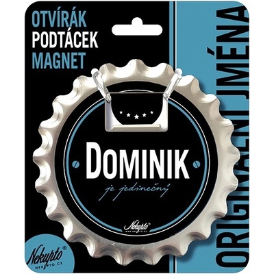 Nekupto Otvírák na pivo, podtácek se jménem - Dominik
