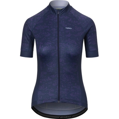 Giro Chrono Sport krátký rukáv Midnight Blue Scree dámský