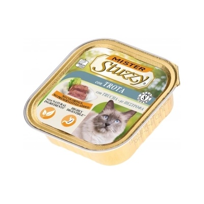 Stuzzy Cat With Trota -Пастет за израснали котки с пъстърва, 100 гр