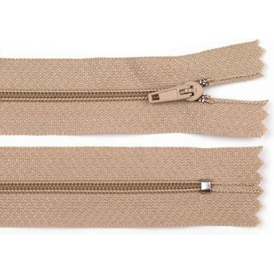 Stoklasa Spirálový zip No 3 délka 50 cm pinlock Balení: 1 ks, Varianta: 308 hnědá přírodní 308 hnědá přírodní