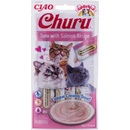 Krmivo pro kočky Churu Cat Purée Tuna with Salmon 4 x 14 g