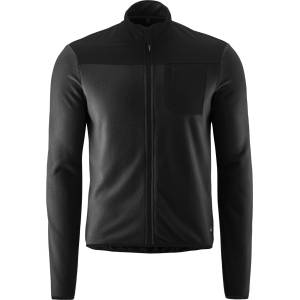 Gonso Мъжка фланелка с дълъг ръкав за колоездене Gonso Adventure Jersey Fleece Cycling jersey - Black - размер M (056-3783-0112)
