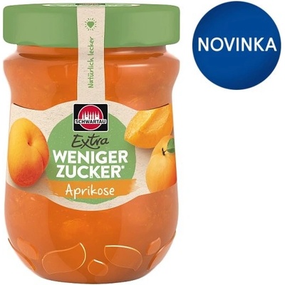 Schwartau Extra džem Menej cukru Marhul'a 300 g