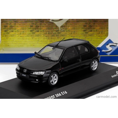 Solido Peugeot 306 S16 2002 Onyx Black 1:43