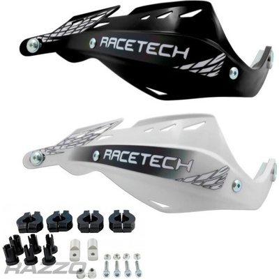 Race Tech Kryty rukou Gladiator Easy Handguards Bílá – Zboží Mobilmania