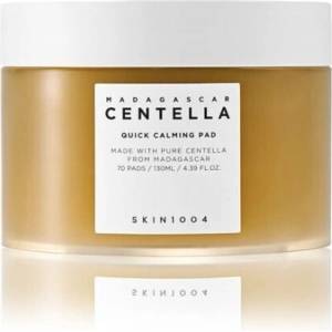 SKIN1004 Бързо успокояващи пачове за очи с центела от Мадагаскар, Skin1004 Centella Quick Calming Pads Facial Toning 70pcs