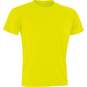 Spiro S 287X AIRCOOL / Унисекс спортна риза - флорално жълто XXXL (29287Xu6913)