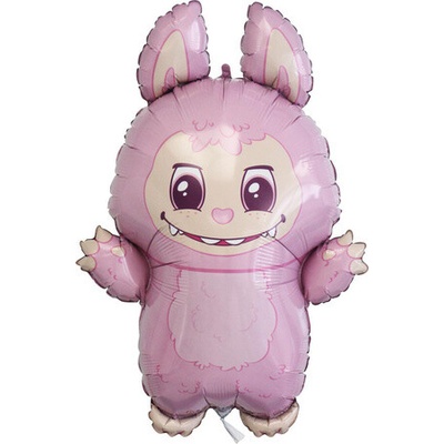 Grabo Fóliový balón LABUBU ružový 60 cm