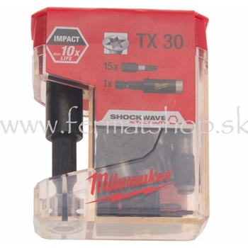 sada bitov schw TX30 25 mm 10 4932