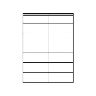 Etikety univerzálne 105x42,4mm Express Agipa A4 100 hárkov Apli - Agipa