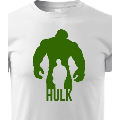 Dětské tričko Hulk Bílá Canvas Dětské tričko Bezvatriko.cz 0131