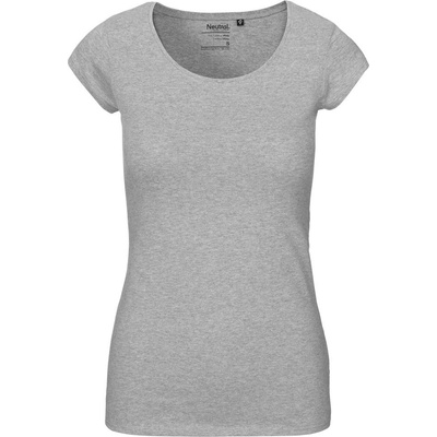 Neutral Dámske tričko z organickej Fairtrade bavlny Športovo šedá