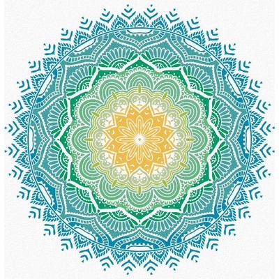 Diamondi Diamantové malování MANDALA VIII 40 x 50 cm vypnuté plátno na rám