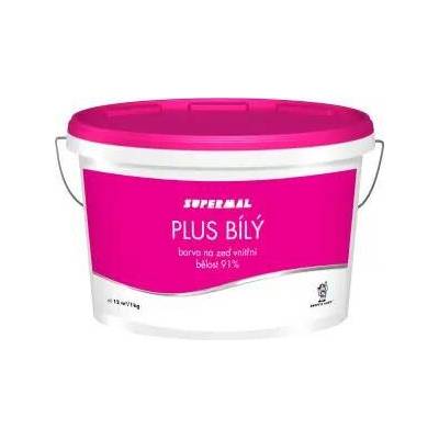 Supermal Plus bílý pro vnitřní nátěry, 7,5 kg