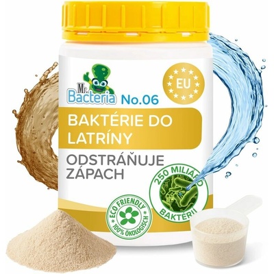 Mr. Bacteria No.6 Baktérie pre Vašu LATRÍNU 500 g