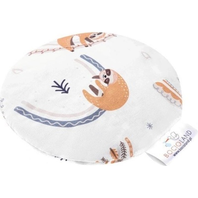 BocioLand Malý nahřívací polštářek s třešňovými pecičkami Lenochod