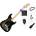 Squier Affinity Series Stratocaster FMT Premium SET Black Burst Електрическа китара