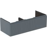 Ideal Standard Finesse - Шкафче за умивалник, 120x51x37 см, 2 чекмеджета, Ribbed Matt ashblue E3398UQ (E3398UQ)