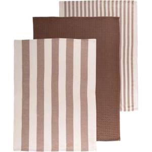 Tiseco Home Studio Памучни кърпи за съдове в комплект от 3 бр. 51x74 cm Marra - Tiseco Home Studio (9646COGNAC)