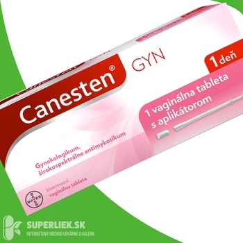 Canesten Gyn 1 deň tbl.vag.1 x 500 mg