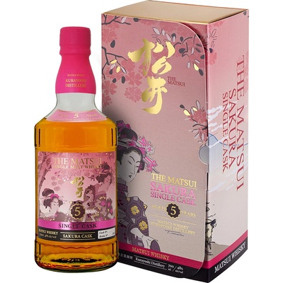 Matsui Sakura Single Cask 5y 48% 0,7 l (čistá fľaša)