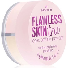 essence Flawless Skin Trio sypký fixačný púder 8 g