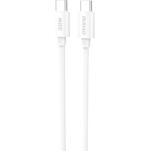 Dudao L4C USB-C - USB-C, 30W, 1,2m, bílý