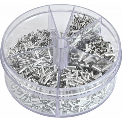 Dutinky lisovací neizolované, 0.55 - 2.5 mm, sada 1900 ks - ASTA – Zboží Dáma
