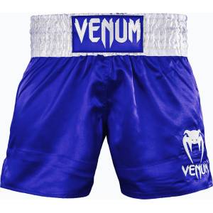 Venum Мъжки тренировъчни шорти Venum Classic Muay Thai blue