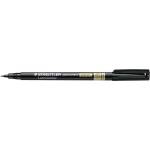 STAEDTLER Lumocolor перманентен S черен специален маркер 319 S-9 (319 S-9)