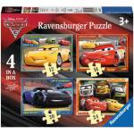 Ravensburger - Puzzle 4v1 Cars: Lets Race - 1 - 39 piese