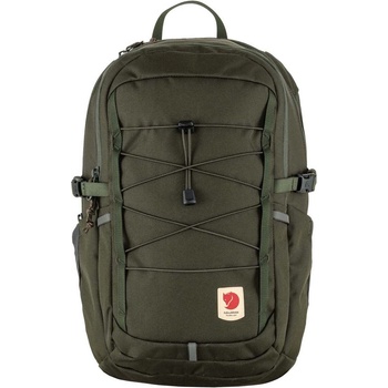 Fjällräven Раница Fjallraven Skule 20 в зелено голям размер с изчистен дизайн (F23349.662)