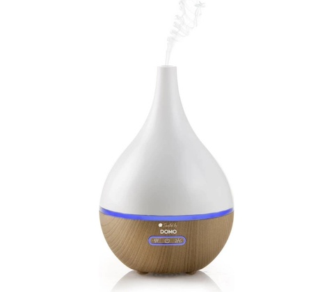 Domo DO9213AV Aroma difuzér s barevným podsvícením automatické vypnutí imitace dřeva LED podsvícení 200 ml
