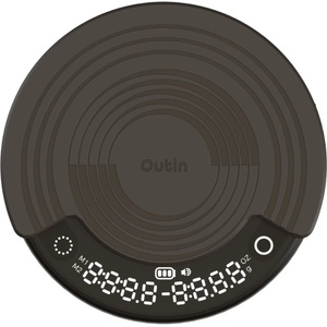 Outin Дигитална везна Outin Claro, черна (OUTINCLAROSCALE) Кухненски везни