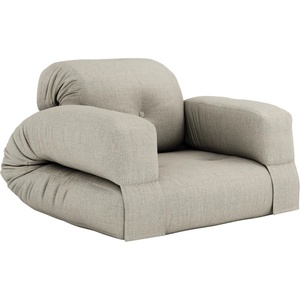 Karup Бежов ленен фотьойл Hippo - Karup Design (810914914090)