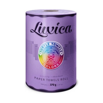 Luxica® Turtle Towels Colors лилава кухненска ролка 370грама (329290229)