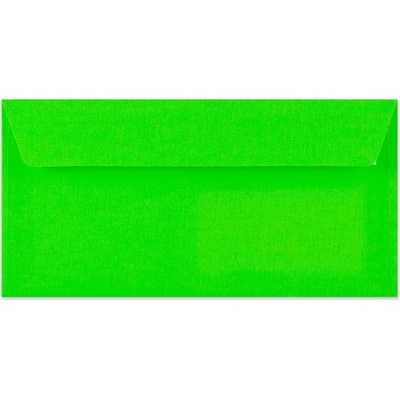 Neonově zelená obálka 110x220 mm (DL)