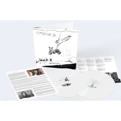 DINOSAUR JR - Ear Bleeding Country White/Black Splatter LP