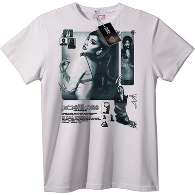 NOONEBRAND Тениска Positions Изкуство - L, Black