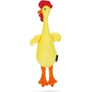 Beeztees Hračka pro psy plyšová pískací kura 40 cm